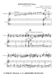 Kingsfold Tune for 2 octave Handbells and Easy Piano or Keyboard