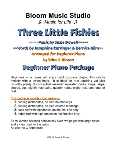 Three Little Fishies (itty Bitty Poo)
