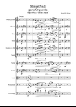 Minué No.1 para orquesta-Beautiful things Op.3 No.1