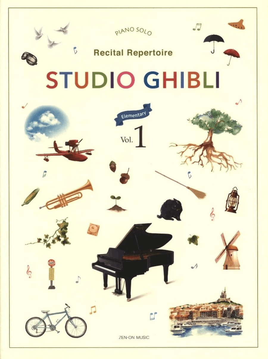 Studio Ghibli – Recital Repertoire Book 1 Piano Method scores gallery preview page 1