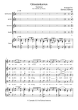 Greensleeves SATB and piano