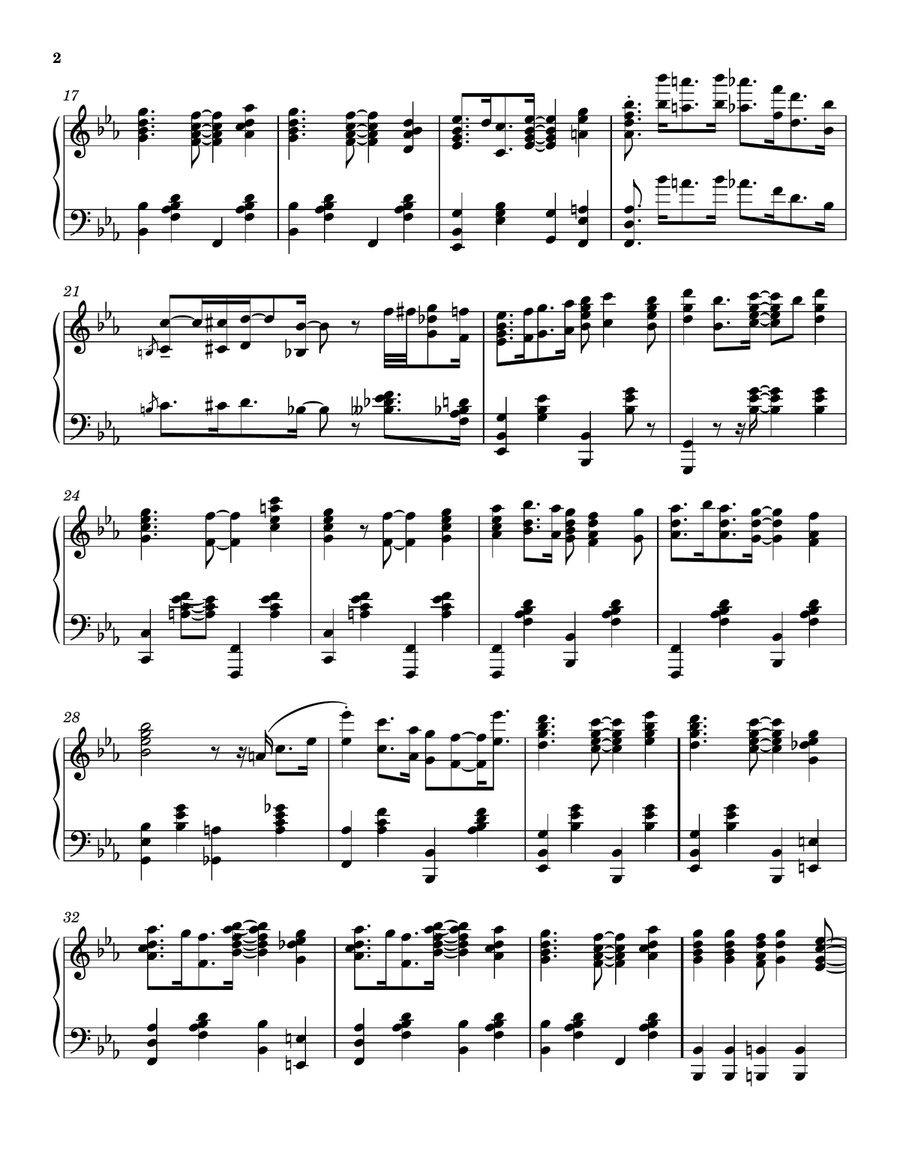 Chicago (That Toddlin' Town) Piano Solo scores gallery preview page 2