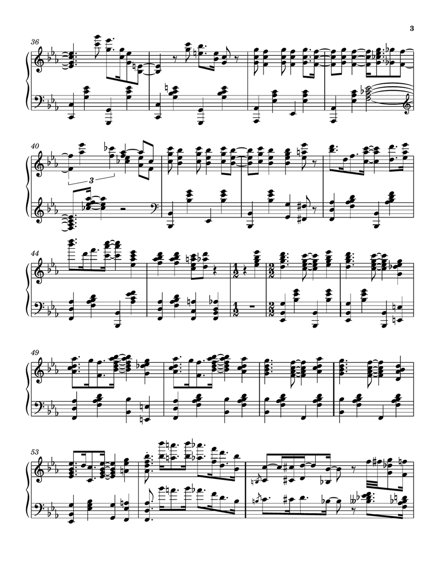 Chicago (That Toddlin' Town) Piano Solo scores gallery preview page 3