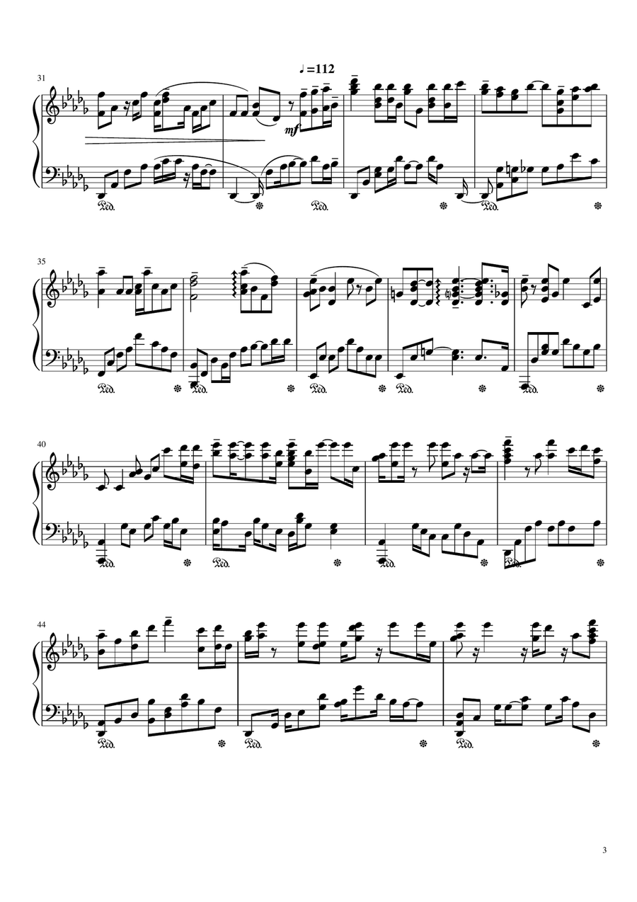 By The Time I Get To Phoenix Piano Solo scores gallery preview page 3