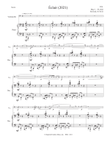 Éclair (2021) piano part