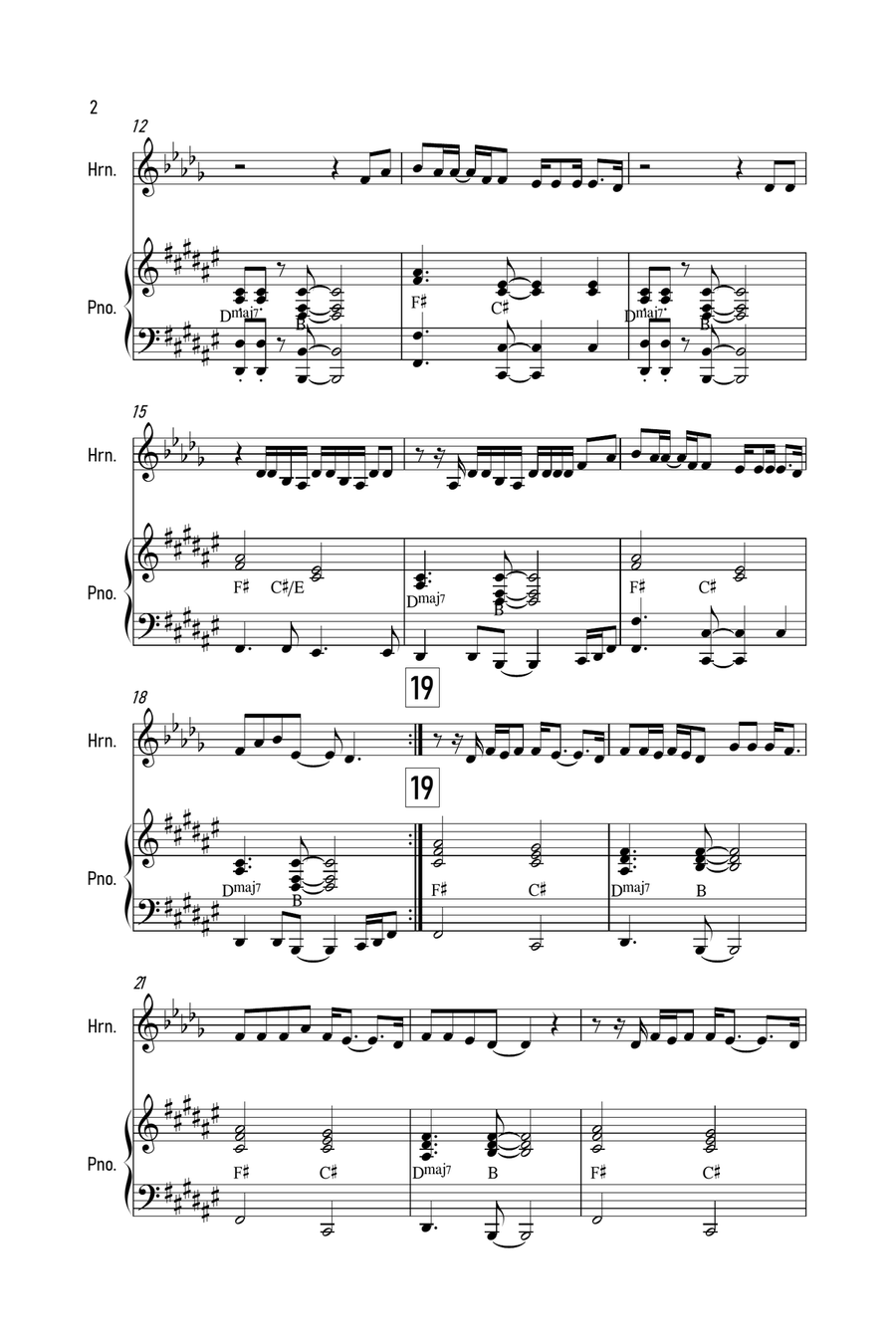 Holy Holy Piano scores gallery preview page 2