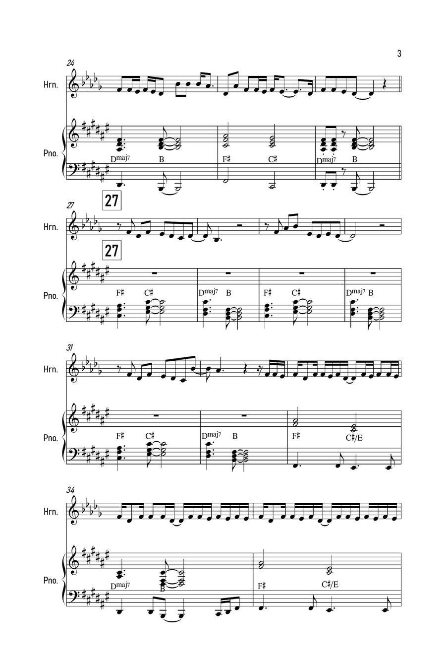 Holy Holy Piano scores gallery preview page 3