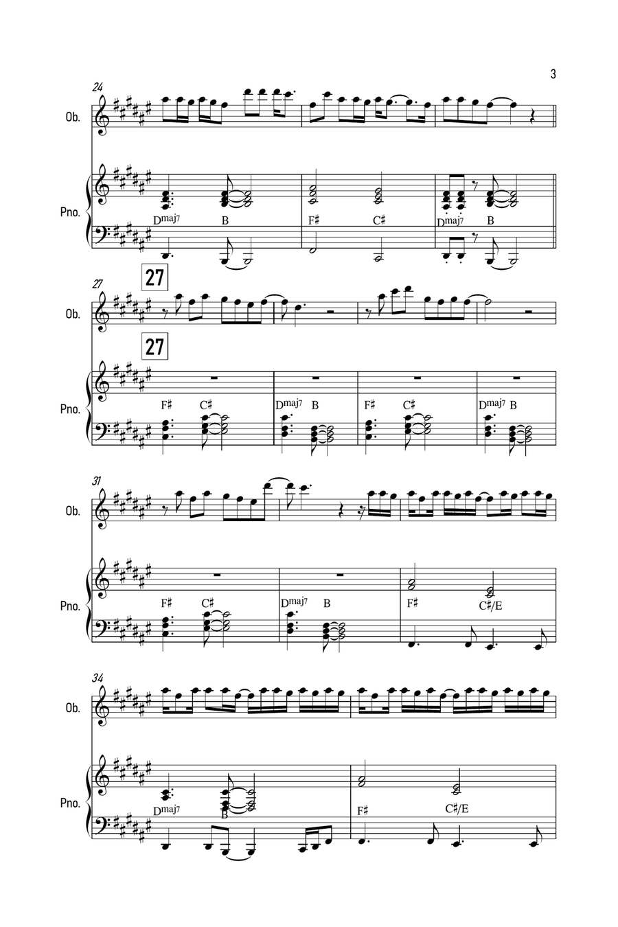 Holy Holy Piano scores gallery preview page 3