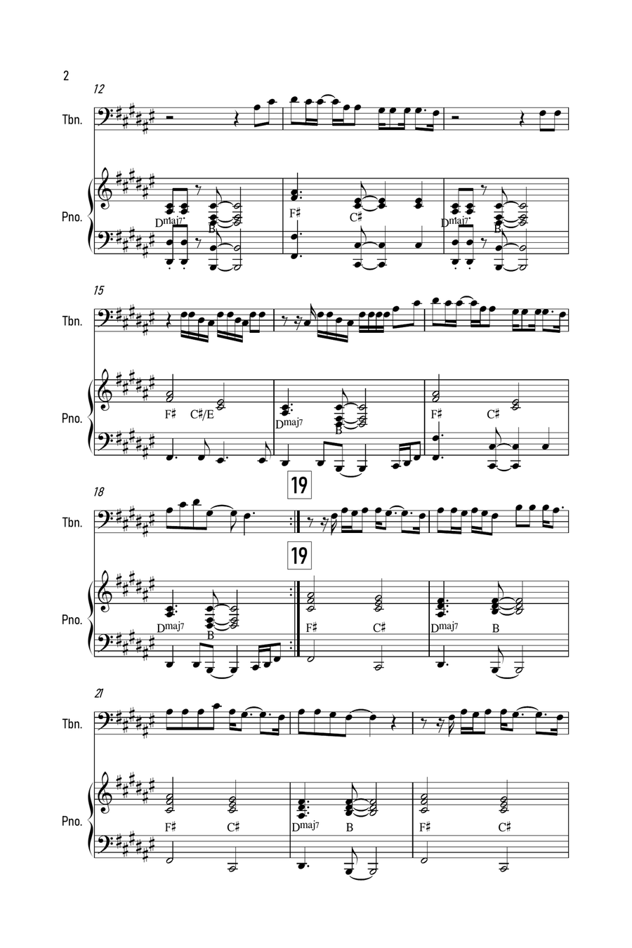 Holy Holy Piano scores gallery preview page 2