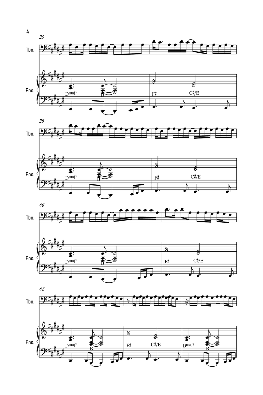 Holy Holy Piano scores gallery preview page 4