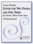 Etude for Two People & One Thing