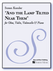 And the Lamp Tilted Near Them