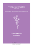 Tennessee Waltz