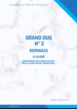 GRAND DUO Nº 2 ROMANZA com variazione - H. KLOSÉ