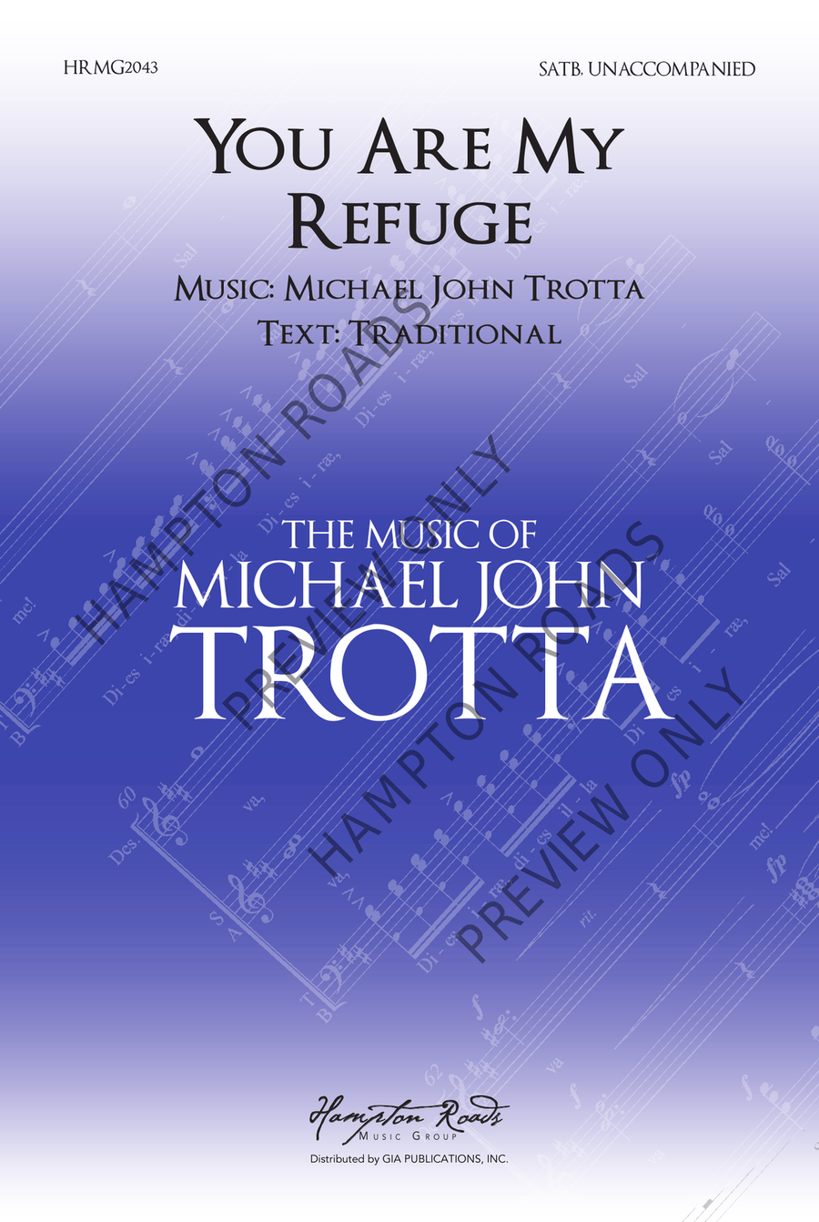 You Are My Refuge (SATB) You Are My Refuge (SATB) 4-Part scores gallery preview page 2
