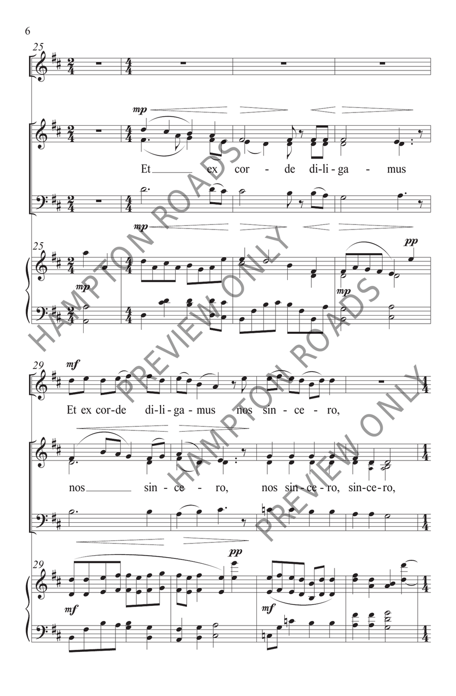 Ubi Caritas (3-Part) Ubi Caritas (3-Part) 3-Part scores gallery preview page 7
