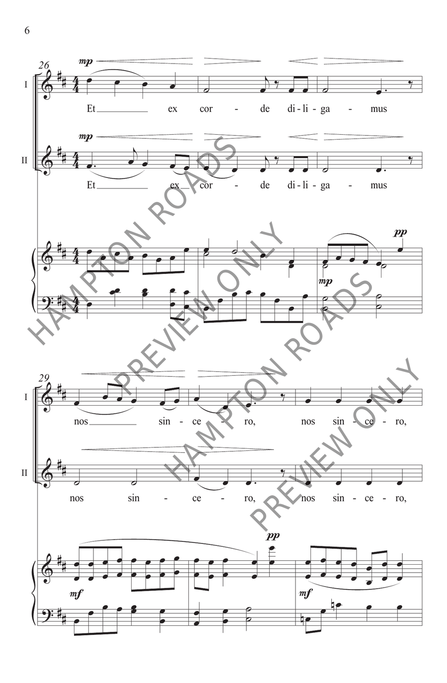 Ubi Caritas (2-Part) Ubi Caritas (2-Part) SA scores gallery preview page 7