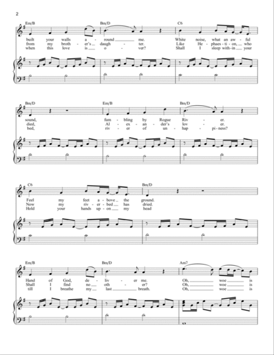 Mystery Of Love (from Call Me By Your Name) Low Voice scores gallery preview page 2