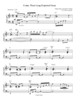 Come, Thou Long-Expected Jesus - reharmonization arr. for solo piano