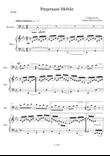 Perpetuum Mobile - Duet for Bassoon and Piano. Original composition by Graham Dickson-Place