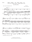 I'll Go Where You Want Me to Go - Easy Piano Duet