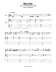 Bourrée (from Lute Suite No. 25)