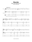 Bourrée (from Lute Suite No. 37)