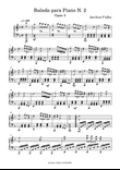 Balada para Piano N. 2, Opus 3
