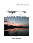 Impromptu on the Korean folk tune, 