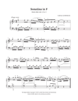 Sonatina in F