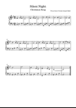 Silent Night Piano