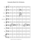 Intensity Sketch for Orchestra