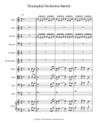 Triumphal Orchestra Sketch