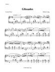 Ballet Piano Sheet Music: Glissades from Etudes II
