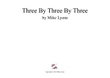 Brass sextet - Three by Three by Three
