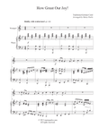 How Great Our Joy! (Trumpet-Piano)