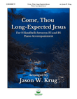 Come, Thou Long-Expected Jesus (piano accompaniment for 8 handbell version)