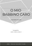 O MIO BABBINO CARO - VIOLIN TRIO mini preview