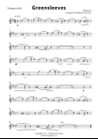 Greensleeves (Trumpet + Trombone)