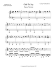 Ode To Joy (Fancy version)