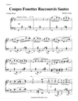 Ballet Piano Sheet Music: Coupes Fouettes Raccourcis Sautes from Etudes II