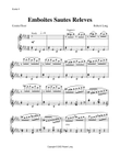 Ballet Piano Sheet Music: Emboites Sautes Releves from Etudes II