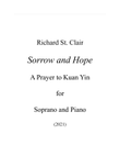 SORROW AND HOPE - A Prayer to Kuan Yin, for Soprano and Piano