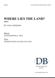 Where Lies the Land?