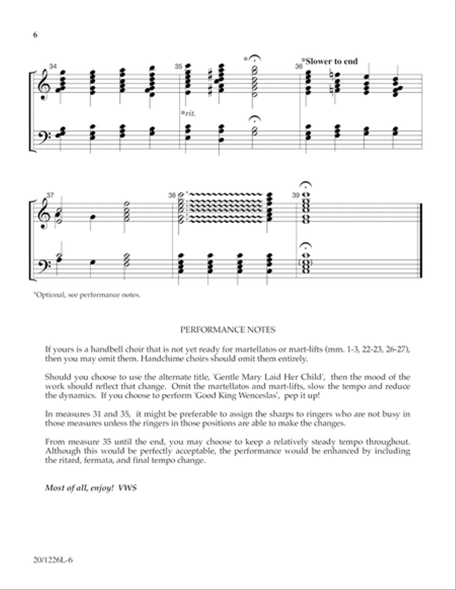 Potpourri for Bells or Chimes (Digital Download) 3-Octaves scores gallery preview page 6
