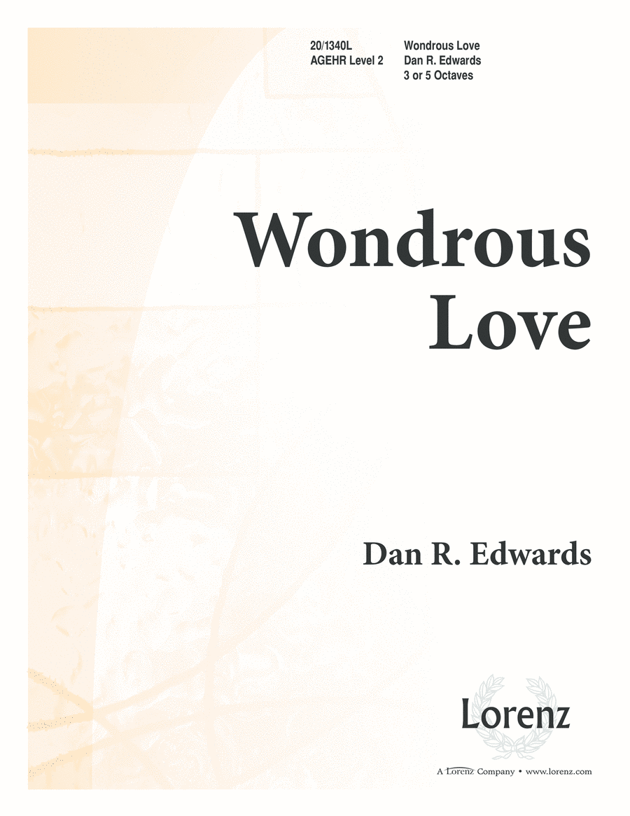 Wondrous Love (Digital Download) 5-Octaves scores gallery preview page 1