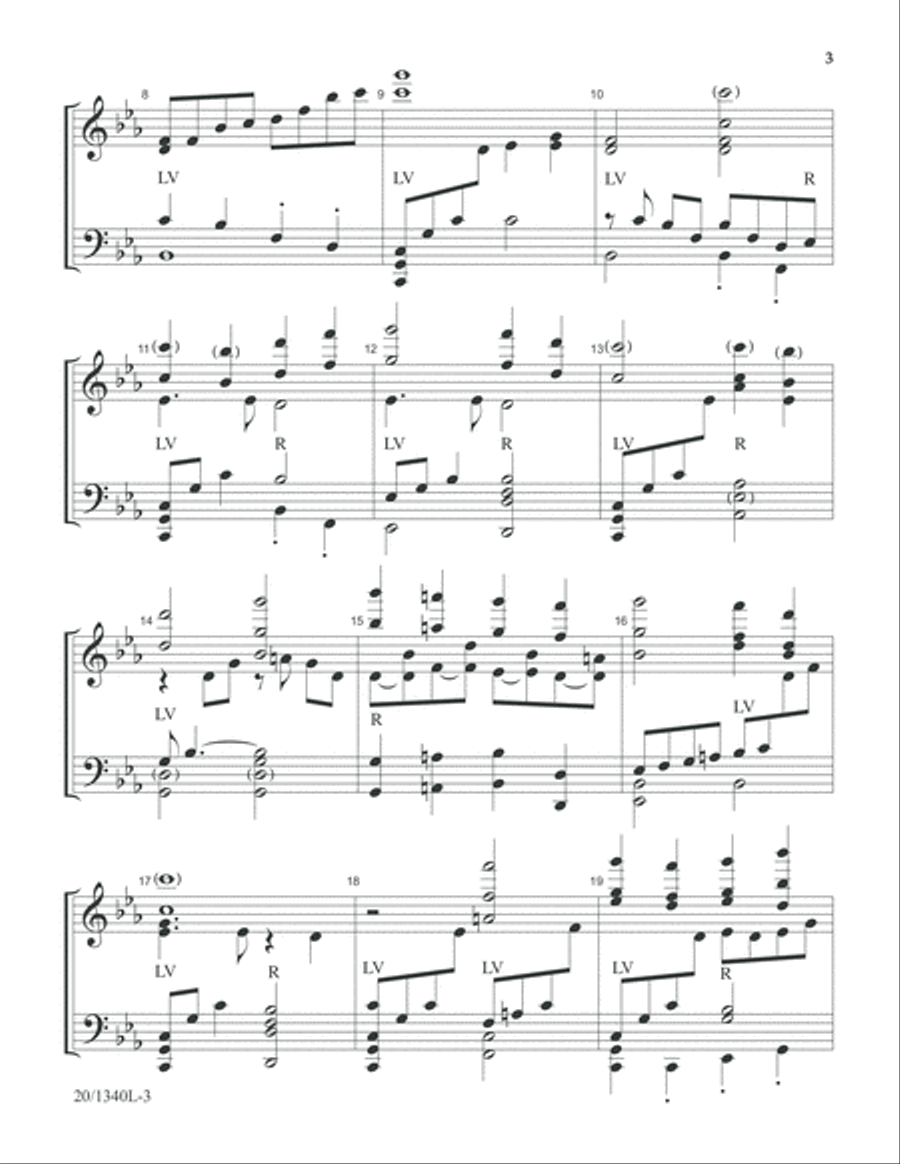 Wondrous Love (Digital Download) 5-Octaves scores gallery preview page 3