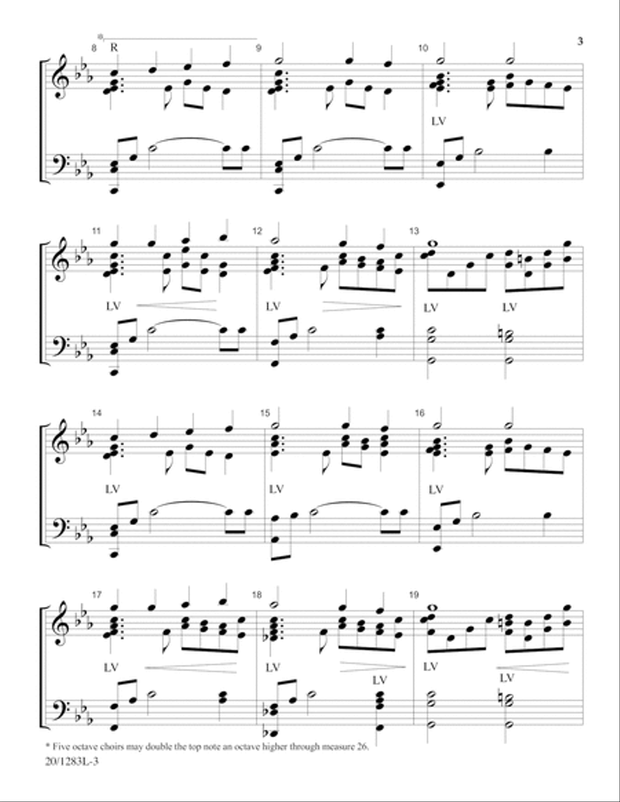 Let All Mortal Flesh Keep Silence (Digital Download) 5-Octaves scores gallery preview page 3