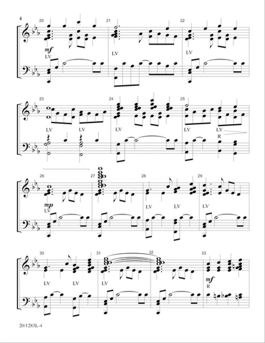 Let All Mortal Flesh Keep Silence (Digital Download) 5-Octaves scores gallery preview page 4