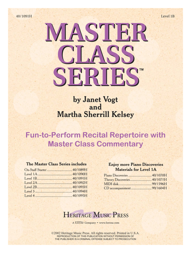 Master Class Series - Level 1B (Digital Download)